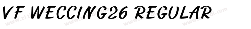 Vf Wedding26 Regular字体转换